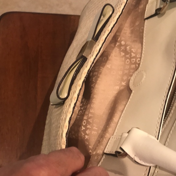 Purse white with beige Kate spade - Picture 4 of 4